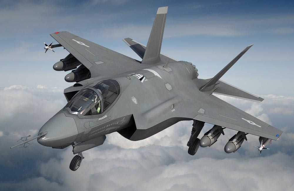 F-35 Lightning II (USA) @3dexport / Pinterest.com