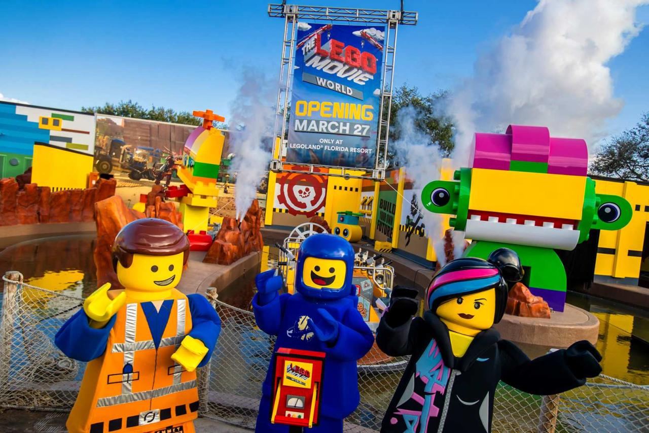Ouverture du Lego Movie World le 27 mars ! - Dessous de verre101