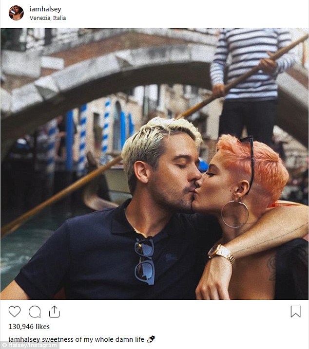 Halsey appelle Beau G-Eazy « la douceur de toute ma ** vie » alors qu'ils s'embrassent en gondole à Venise | Courrier quotidien en ligne